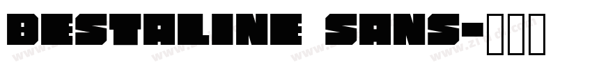 Bestaline Sans字体转换